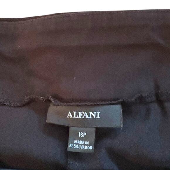 Alfani Crop Pants - Size 16 - Slip On, Classic - Picture 3 of 9